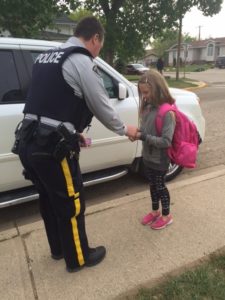 RCMP giving positive tickets to students at OPS